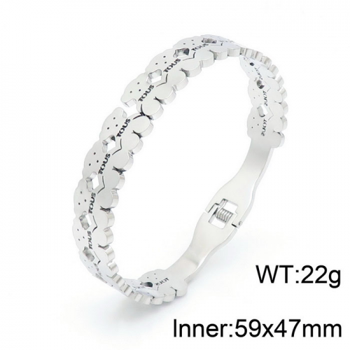 Stainless Steel Tou*s Bracelet SL-118S