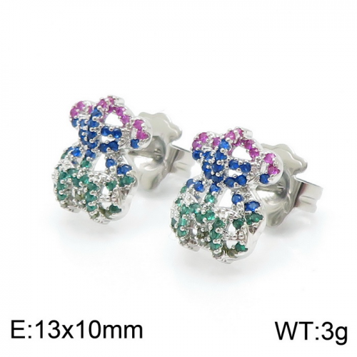 Stainless Steel Tou*s Earring ED-153S