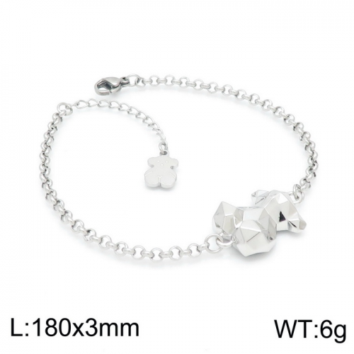 Stainless Steel Tou*s Bracelet SL-117S