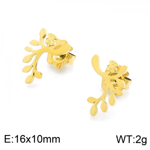 Stainless Steel Tou*s Earring ED-155G