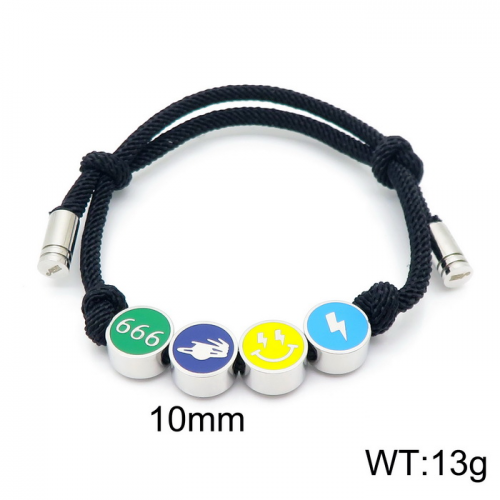 Stainless Steel Tou*s Bracelet SS-094BL