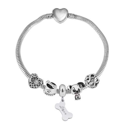 Stainless Steel Pandor*a Bracelet X098290