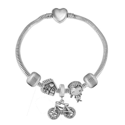 Stainless Steel Pandor*a Bracelet X193240