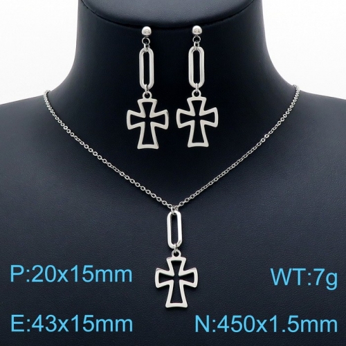 Stainless Steel Jewelry Set KS143295-Z