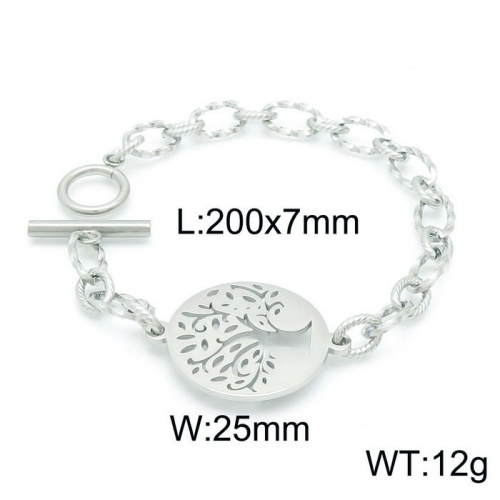 Stainless Steel Bangle KB149749-Z