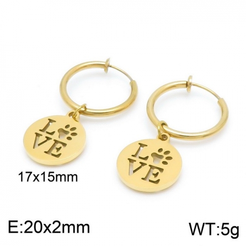 Stainless Steel Earring KE99755-Z