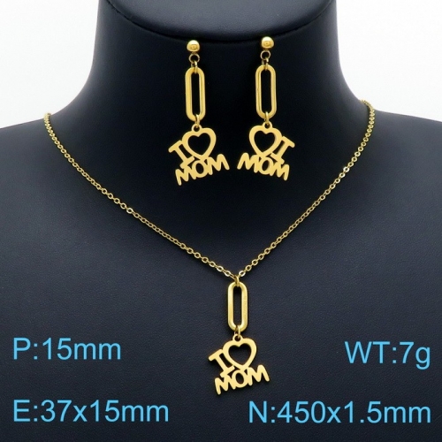 Stainless Steel Jewelry Set KS143292-Z