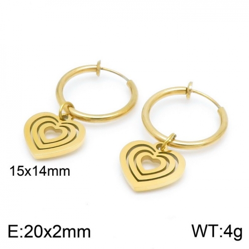 Stainless Steel Earring KE99750-Z