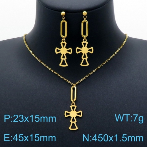 Stainless Steel Jewelry Set KS143286-Z