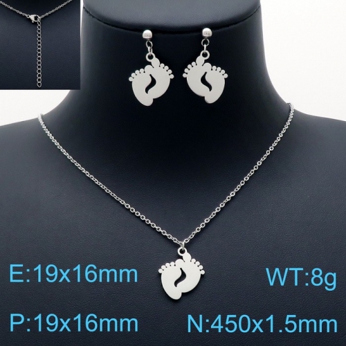 Stainless Steel Jewelry Set KS143442-Z