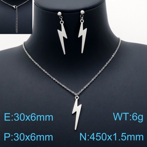 Stainless Steel Jewelry Set KS143446-Z