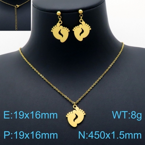 Stainless Steel Jewelry Set KS143441-Z