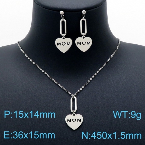 Stainless Steel Jewelry Set KS143285-Z