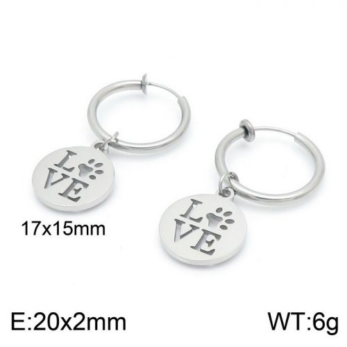 Stainless Steel Earring KE99733-Z