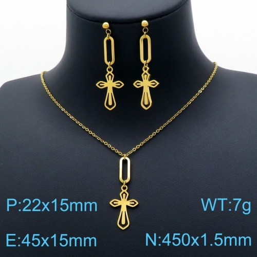 Stainless Steel Jewelry Set KS143282-Z