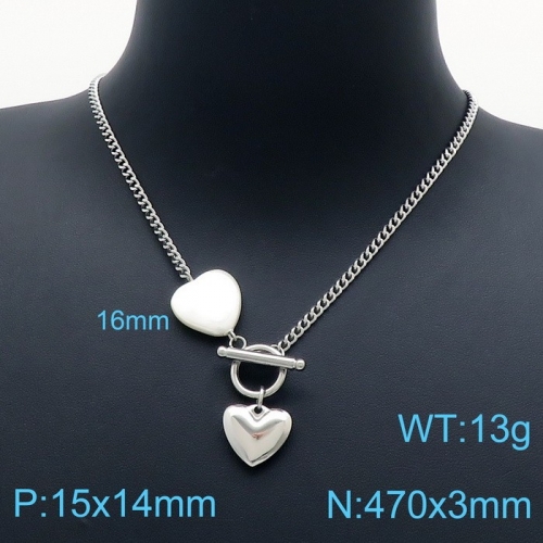 Stainless Steel Necklace KN201152-Z