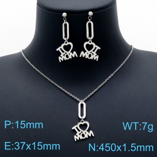 Stainless Steel Jewelry Set KS143293-Z