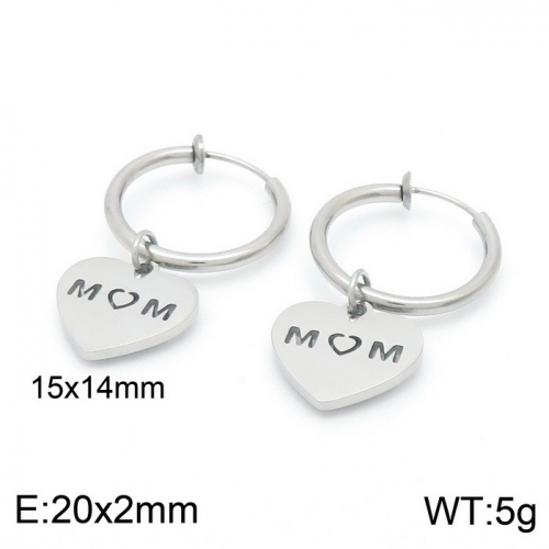 Stainless Steel Earring KE99712-Z