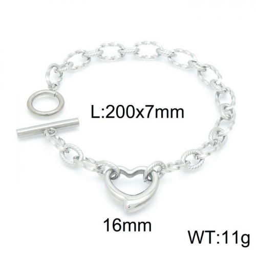 Stainless Steel Bangle KB149755-Z