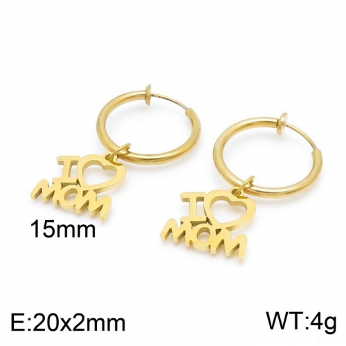 Stainless Steel Earring KE99737-Z