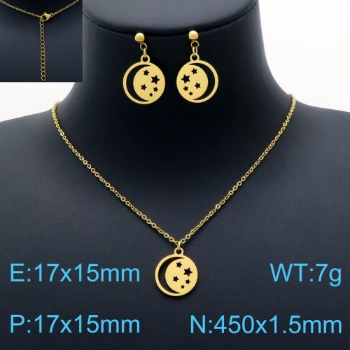 Stainless Steel Jewelry Set KS143449-Z