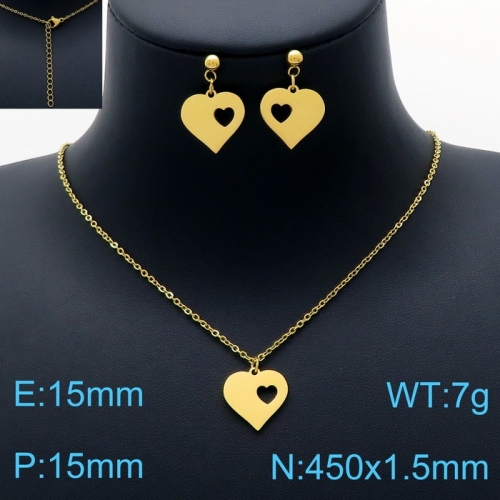 Stainless Steel Jewelry Set KS143428-Z