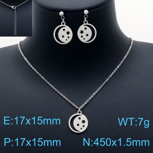 Stainless Steel Jewelry Set KS143436-Z