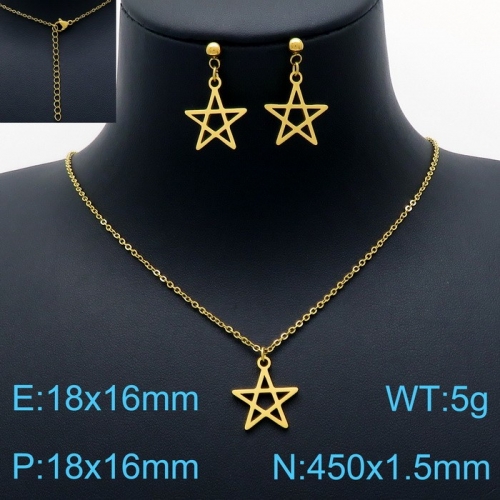 Stainless Steel Jewelry Set KS143433-Z