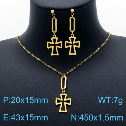 Stainless Steel Jewelry Set KS143294-Z