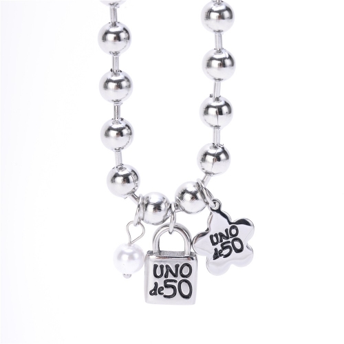 Stainless Steel Uno Necklace UNXL102412