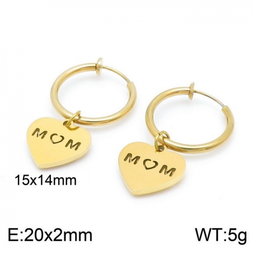 Stainless Steel Earring KE99752-Z