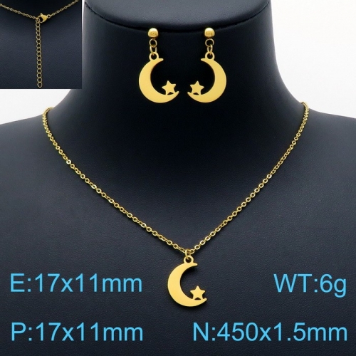 Stainless Steel Jewelry Set KS143447-Z