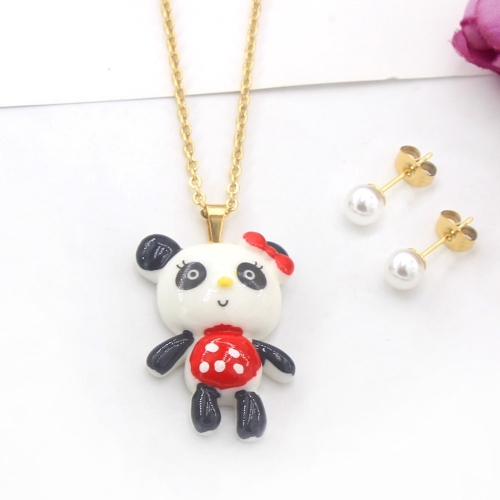 Stainless Steel Jewelry Set TS0012 (9)