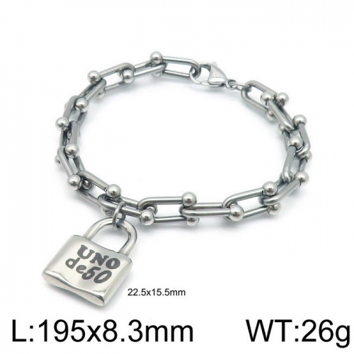 Steel UNO Bracelet KB139294-Z15