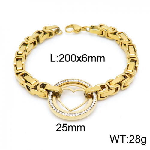 Stainless Steel Bracelet KB151905-Z17