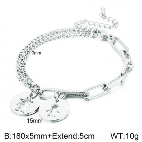 Steel Niños y niñas Bracelet KB139520-Z11