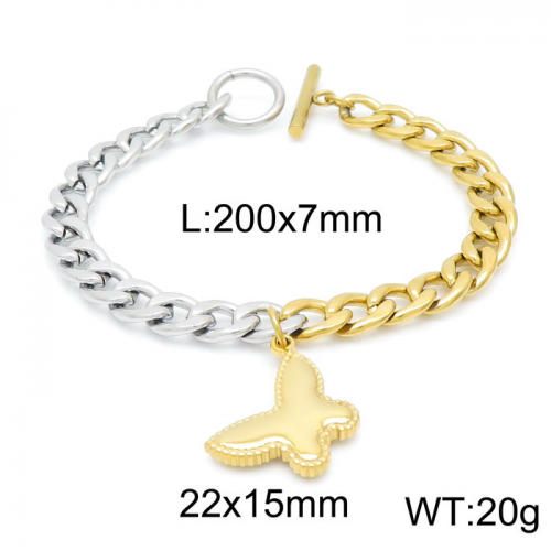 Stainless Steel Bracelet KB151490-Z10