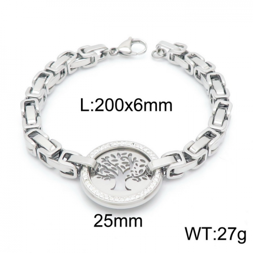 Steel Niños y niñas Bracelet KB151908-Z13