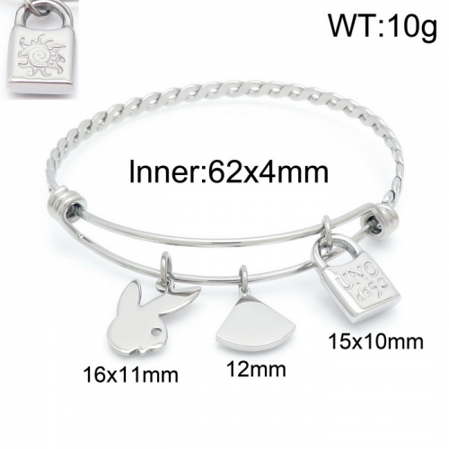 Steel UNO Bracelet KB151868-Z16