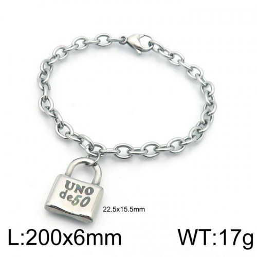 Steel UNO Bracelet KB139301-Z7