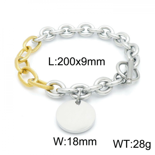 Stainless Steel Bracelet KB151156-Z12