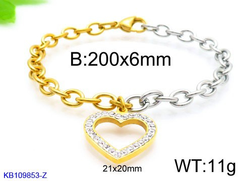 Stainless Steel Bracelet KB109853-Z10