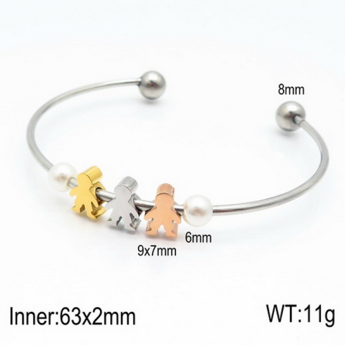 Steel Niños y niñas Bracelet KB121690-Z16