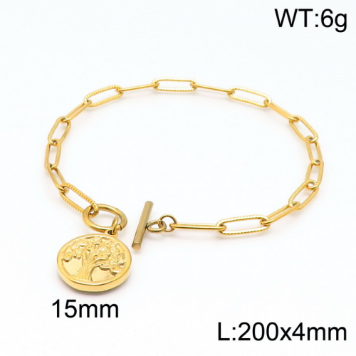 Stainless Steel Bracelet KB147205-Z10