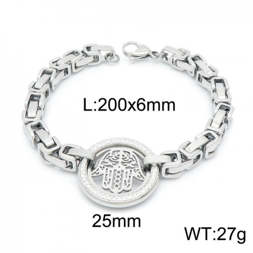 Stainless Steel Bracelet KB151904-Z13