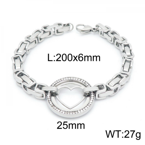 Stainless Steel Bracelet KB151906-Z13