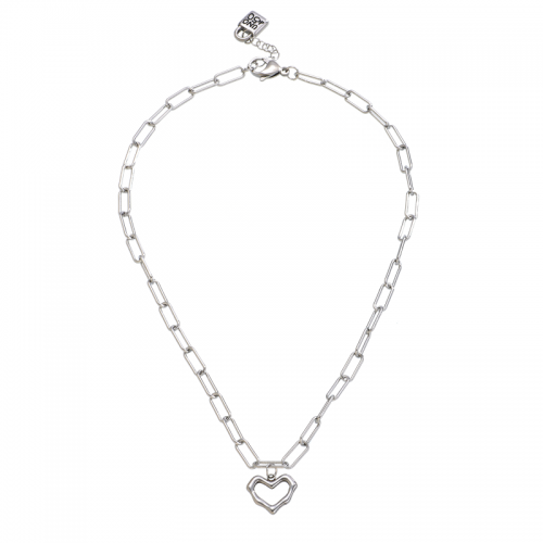 Stainless Steel Uno Necklace UNTZ1035-12N