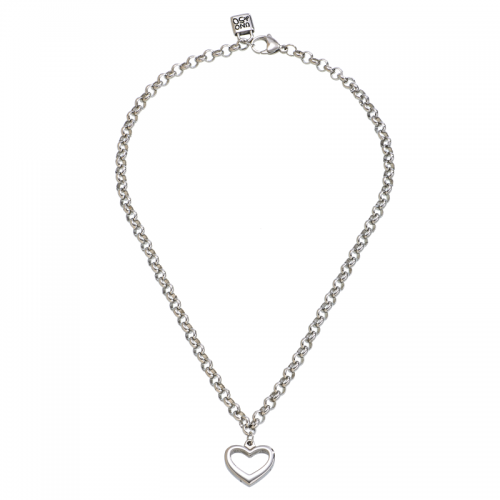 Stainless Steel Uno Necklace UNTZ1030-12N