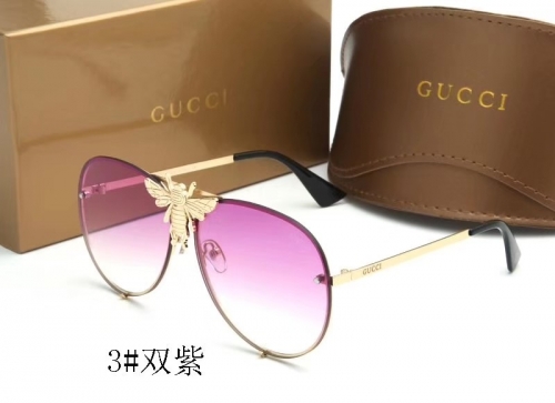 Gucc*i Sunglass With Case Q2238-18 (5)