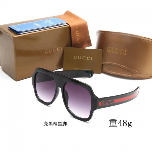 Gucc*i Sunglass With Case Q0255-13 (4)